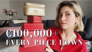 MY €100K LUXURY JEWELLERY COLLECTION  TIFFANY CARTIER IDYL... EVERYTHING I OWN