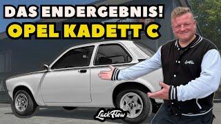 Das Endergebnis Komplettlackierung Opel Kadett C 