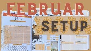 Neue FEBRUAR Gestaltung Kostenlose Kalendervorlage  Washitape  EinfachAnna