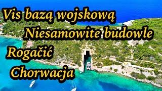 Chorwacja jakiej nie znasz wojskowe bazy bunkry groty na kutry torpedowe