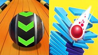 Sky Rolling Balls VS Stack Ball - All Levels SpeedRun Gameplay Android iOS Ep 1