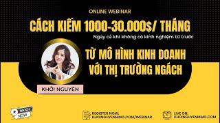 Bí Mật 02 Thị Trường Ngách Kiếm 5.000$ - 20.000$+ tháng Với Affiliate Marketing