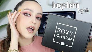 OCTOBER BOXYCHARM UNBOXING  2021 Try On - First Impressions