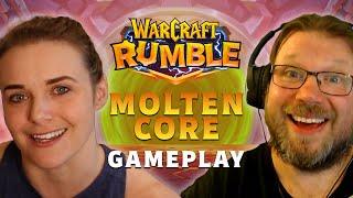 Molten Core Gameplay  Warcraft Rumble