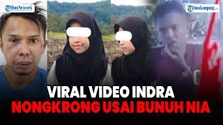 Viral Video Indra Dragon Nongkrong Usai Bunuh Gadis Penjual Gorengan