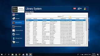 Library System Full Source Code  Free to Download
