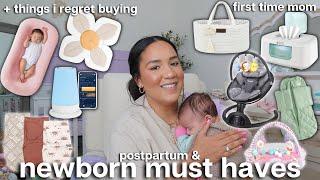 newborn essentials  baby & postpartum must haves  baby registry recommendations & waste of money