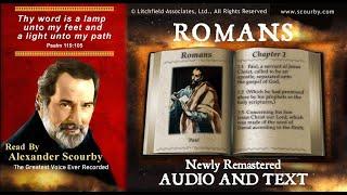 45  Book of Romans  Read by Alexander Scourby  AUDIO & TEXT  FREE on YouTube  GOD IS LOVE