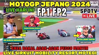 LIVE HARI INIFP1 FP2 MOTOGP JEPANG 2024BERITA MOTOGP HARI INIMOTOGP HARI INIMARC MARQUEZ BAGNAIA