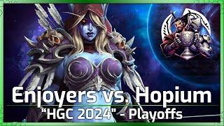 Enjoyers vs. Hopium - HGC 2024 - Heroes of the Storm