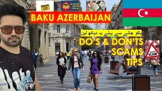 Baku Azerbaijan Scams Travel Tips  Dos and Donts  Hindi Urdu  Azerbaijan Series 2022