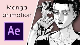 Manga Animation Tutorial   After Effects 