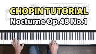 Chopin Tutorial - Nocturne Op.48 No.1 - P. Barton FEURICH piano