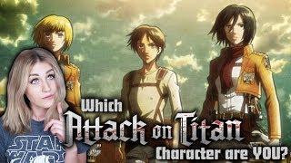 Which ATTACK ON TITAN Character are YOU?