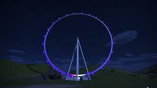 Elysium Observation Wheel lights sequence