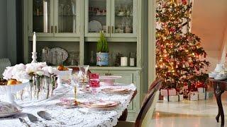 Interior Design – Tour A Christmas Ornament Collector’s Festive Holiday Home
