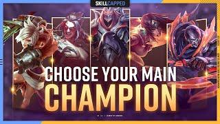 How to Choose Your MAIN Champion - Beginners League of Legends Guide