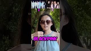 BTS or BLACKPINK? ARMY or BLINK #blackpink #bts #btsarmy #army #blackpink #lisa #kpop #v #rm