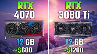 NVIDIA RTX 4070 vs RTX 3080 Ti  Test in 7 Games