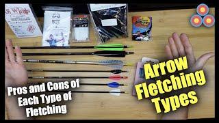 Arrow Fletching Basics  Different Types of Fletchings for Different Types of Archery
