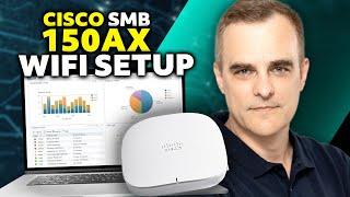 Cisco cheaper than Ubiquiti? Impossible? Cisco SMB WiFi 6 setup  CBW150AX Access Point