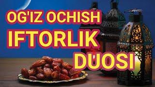 OGIZ OCHISH DUOSI. IFTORLIK DUOSI