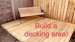 How to build a deck  Weekend Project