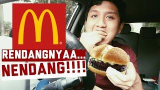 BURGER PAKE RENDANG ALA MCD