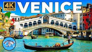 Venice Italy Evening Walk - Immersive Sound & Captions 4K Ultra HD60fps