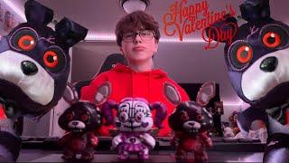 VALENTINES DAY FNAF MERCH REVEIW BLACK HEART BONNIE PLUSH THOUGHTS️‍