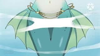 Mermaid transformation animation By Rikeza