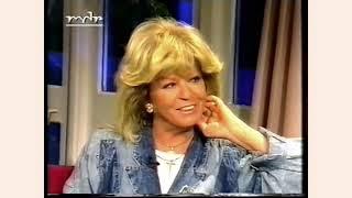 Schlagerstar Manuela - Gast in der MDR-Talkshow Riverboat 1996