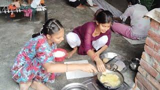 आज मैने सूजी और आटे से बनाए स्वादिष्ट बिस्कुट Rakhi cooking Suhana vlog  #rakhicooking #dailyvlog