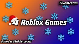 Playing Christmas Updates on Roblox Come and join the fun