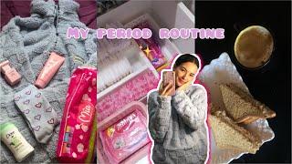 My Period Routine روتيني اثناء الدورة الشهرية 🪷️🫧