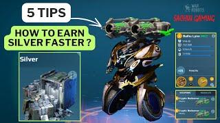 How To Earn Siver Faster In War Robots  Beginner Tips And Tricks  Guide Video