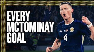 EVERY Scott McTominay Qualification Goal   Mens Player of the Year 2023  Scotland National Team