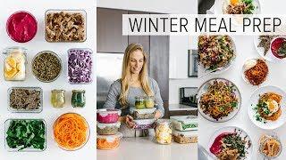 MEAL PREP for WINTER  healthy recipes + PDF guide