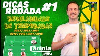 TIME PARA MITAR E VALORIZAR Dicas da 1ª Rodada do Cartola FC 2024
