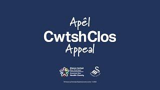 Swansea Bay Health Charitys Cwtsh Clos become Swansea Citys Official Charity Partner