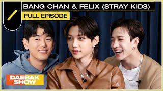 Stray Kids Bang Chan and Felix Catch Up with Eric Nam  DAEBAK SHOW S2 EP1