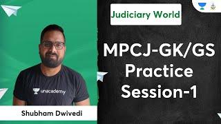 MPCJ-GKGS Practice Session - 1  Judiciary Exams