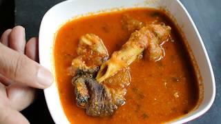 Homemade Goat Trotters  Mutton Paya Curry recipe