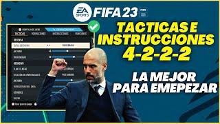 FORMACION 4222  LAS MEJOR PARA EMPEZAR EN FIFA 23