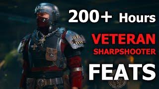 Which Feats for Veteran Sharpshooter? Endgame Threat-Levels