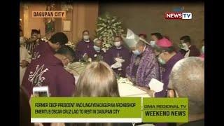 GMA Regional TV Weekend News Former CBCP President Archbishop Emeritus Oscar Cruz Laid to Rest