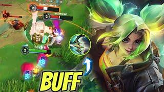 WILD RIFT ADC  THIS ZERI GOT MASSIVE BUFF WITH THIS NEW BUILD IN PATCH 5.2C GAMEPLAY