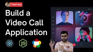 React Video Chat App  WebRTC Video Chat Zoom Clone