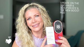 Update Laduora Duo Hair & Scalp Device. New Boost Pod  Demo