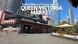 Walking Tour  to Queen Victoria Market #queenvictoria #queenvictoriamarket # melbourne #australia